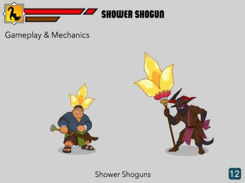 Shower Shogun Battle Interface Shower Shogun Gameplay Mechanics